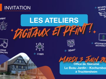 EVENEMENT - Les ateliers Digitaux et Print à Truchtersheim !